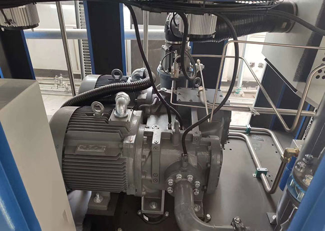 雙級壓縮永磁變頻空氣壓縮機用于生物科技節(jié)能更省心